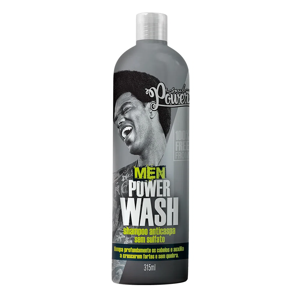 7 - Shampoo Anticaspa Men Power Wash - Soul Power