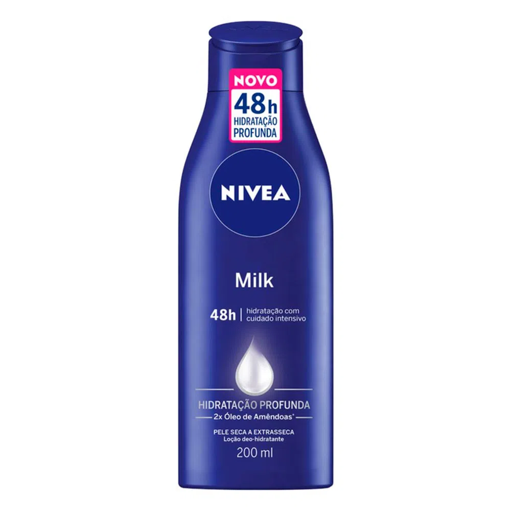 10 - Loção Hidratante Milk Pele seca a extrasseca -Nivea 