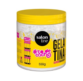 1 - Gelatina #todecacho Super Transição Capilar - Salon Line