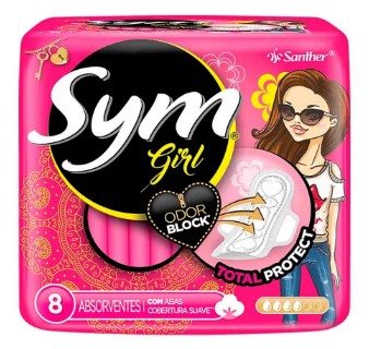 10 - Absorvente Sym Girl - Sym 