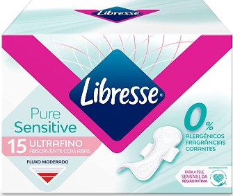 8 - Absorvente Pure Sensitive - Libresse