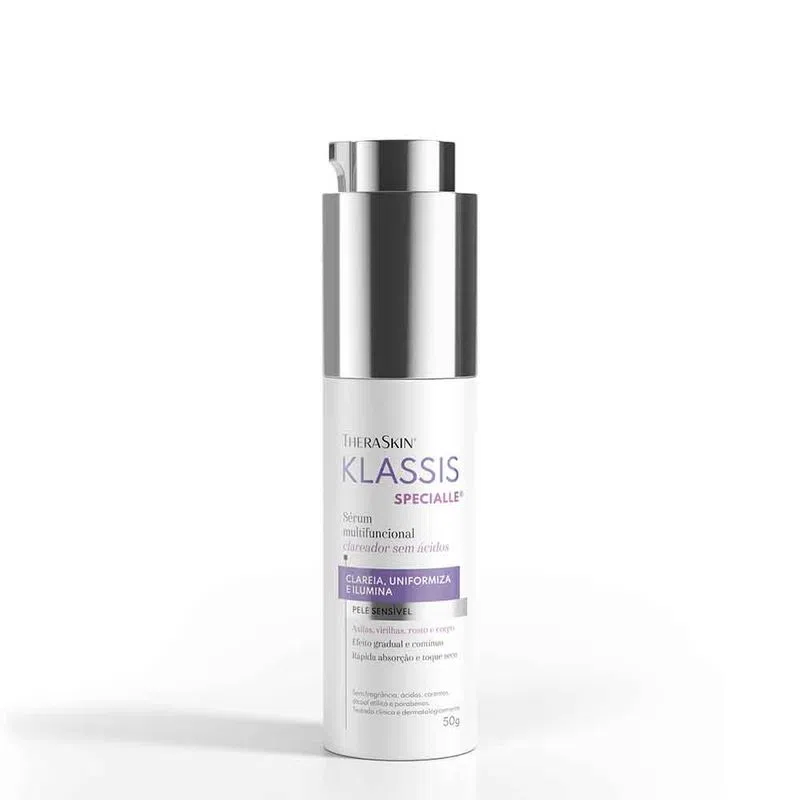 1 - Klassis® Specialle Clareador para pele sensível e virilha - TheraSkin