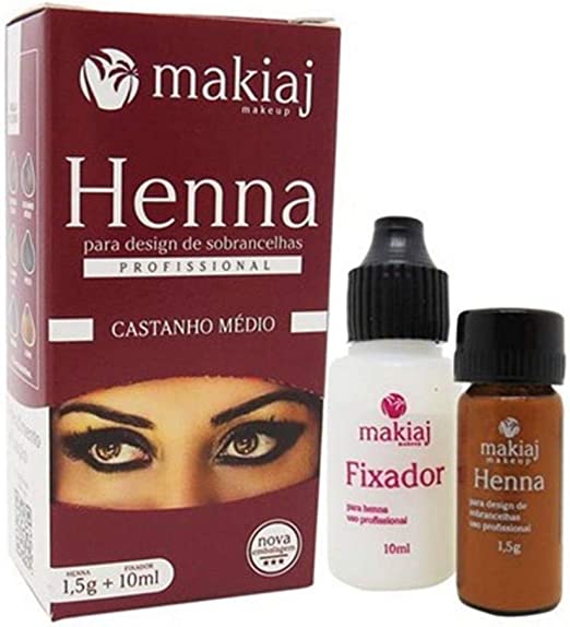 5 - Henna para Sobrancelha - Makiaj