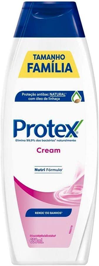 6 - Sabonete Líquido Antibacteriano para Corpo Cream - Protex 