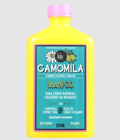7 - Shampoo Camomila - Lola Cosmetics