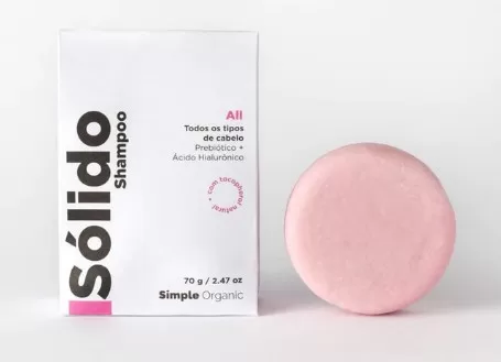2 - Shampoo Sólido All - Simple Organic