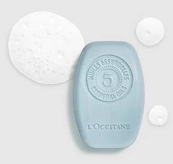 6 - Shampoo em barra Purificante Aromacologia Refrescante - L’occitane