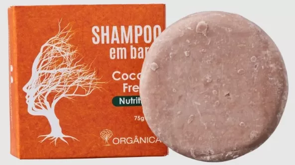 9 - Coconut Fresh Shampoo em Barra - Orgânica 