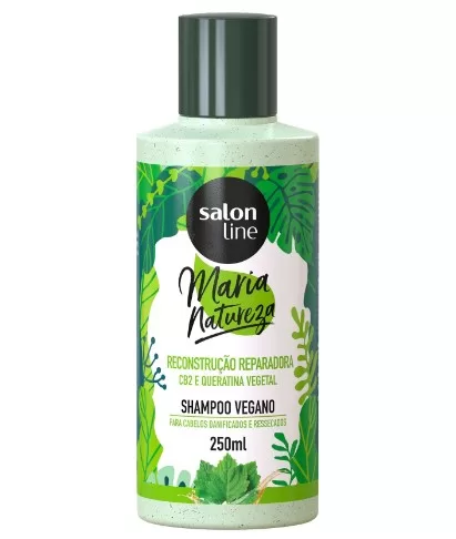 8 - Shampoo Reconstrução Reparadora Maria Natureza - Salon Line