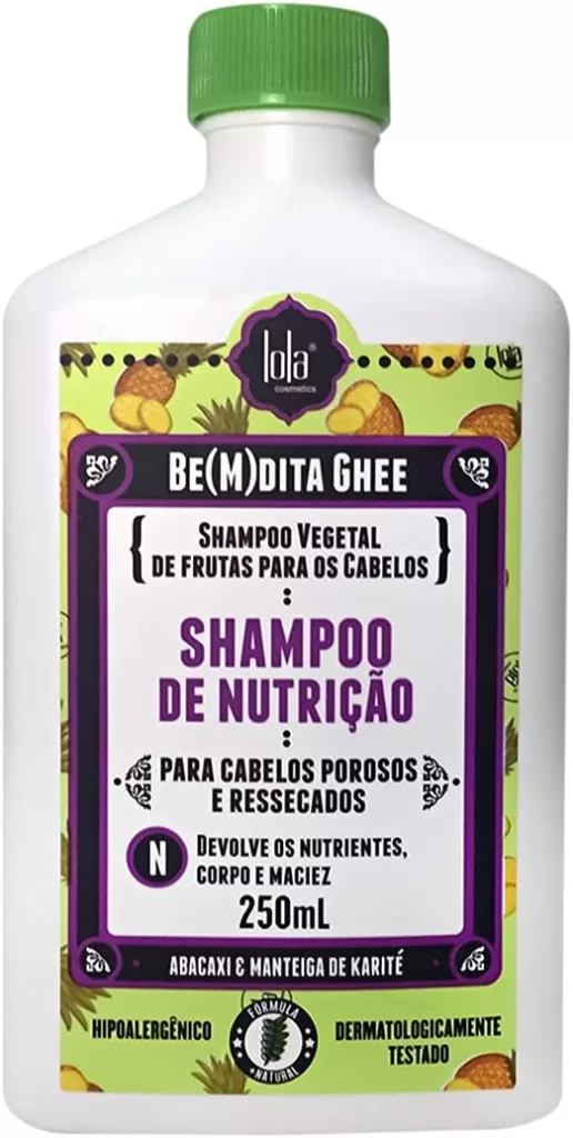 6 - Shampoo Be(M) dita Ghee de Nutrição - Lola Cosmetics