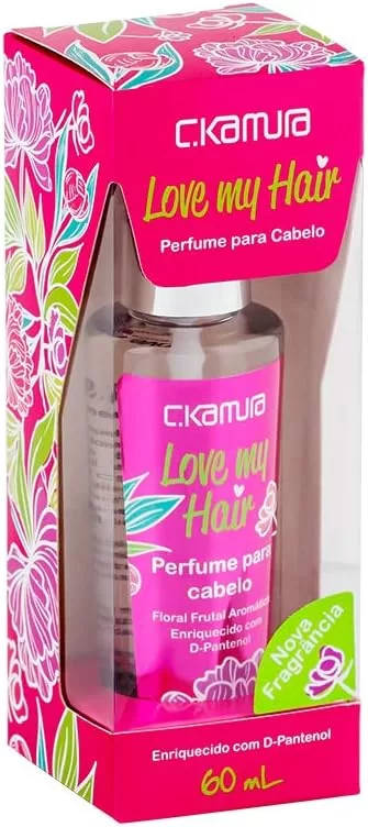 9- Perfume para Cabelo Love My Hair - C.Kamura 
