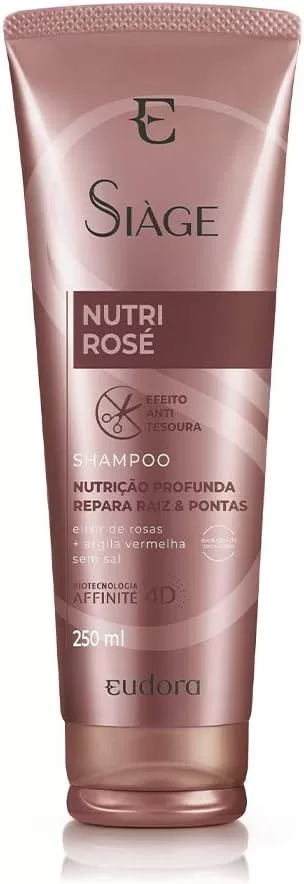 2 - Shampoo Siàge Nutri Rosé - Eudora