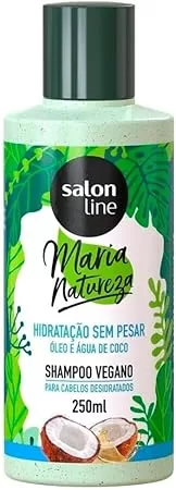 1 - Shampoo Maria Natureza Hidratação Sem Pesar - Salon Line 