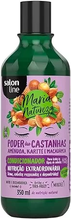 7 - Condicionador Maria Natureza Poder das Castanhas - Salon Line