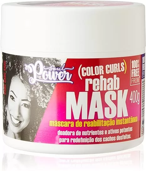 9- Máscara de Reabilitação Color Curls Rehab Mask - Soul Power 